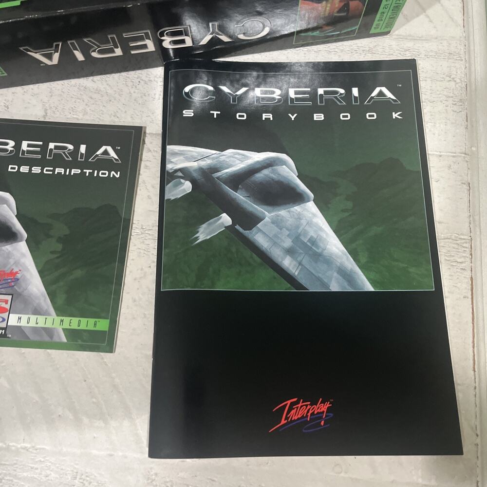 Interplay/Xatrix Entertainment - Cyberia (PC, 1994) CD vintage PC Game w/ box - Picture 4 of 5